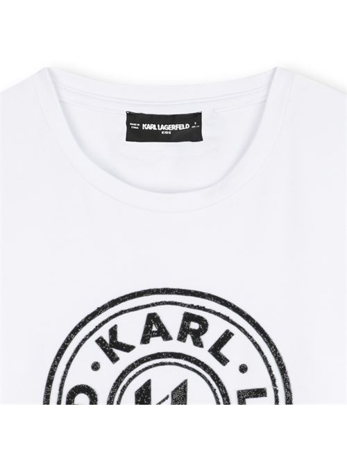 T-shirt bianca KARL LAGERFELD | Z30940BIANCO